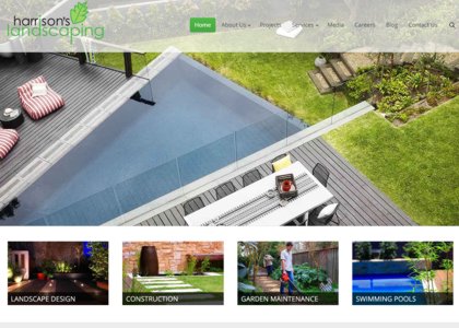 Harrison's Landscaping SEO Results